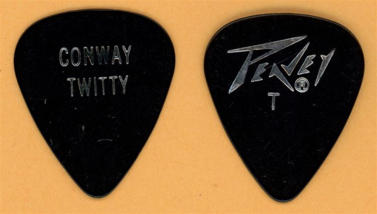 Conway Twitty Vintage Tour Guitar Pick