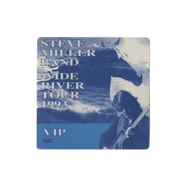 Steve Miller 1993 Wide River Concert Tour VIP Backstage Pass