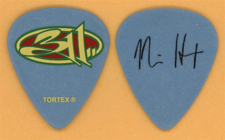 311 Nick Hexum Vintage Guitar Pick - 2008 Unity Tour
