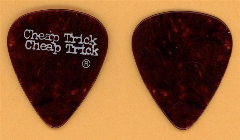 Cheap Trick Robin Zander Vintage Guitar Pick - 1987 The Doctor Tour