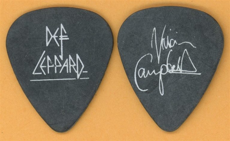 Def Leppard Vivian Campbell Vintage Guitar Pick - 1999 Euphoria Tour