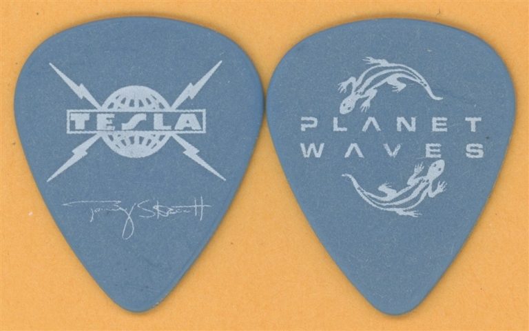 Tesla Tommy Skeoch Vintage Guitar Pick - 2004 Into the Now Tour