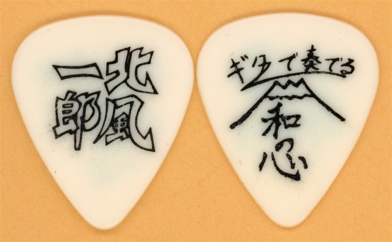 Mr. Big Paul Gilbert Vintage Guitar Pick - 2002 Burning Organ Tour