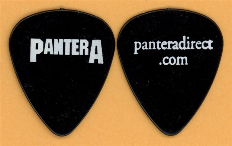 Pantera Dimebag Darrell Vintage Guitar Pick - 1999 Reinventing the Steel Tour
