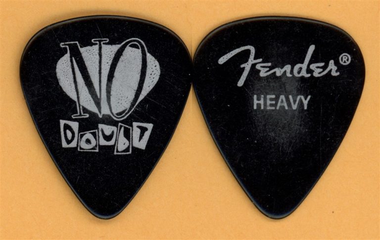 No Doubt Tom Dumont Vintage Guitar Pick - 1995 Tragic Kingdom Tour