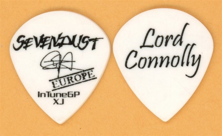 Sevendust Lord Connolly Vintage Guitar Pick - 2011 Cold Day Memory European Tour