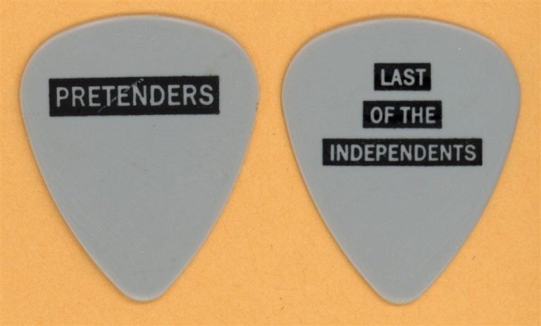 Pretenders Chrissie Hyndes Vintage Guitar Pick - 1994 Last of Independents Tour