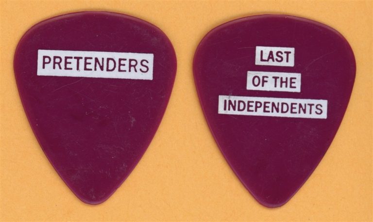 Pretenders Chrissie Hyndes Vintage Guitar Pick - 1994 Last of Independents Tour