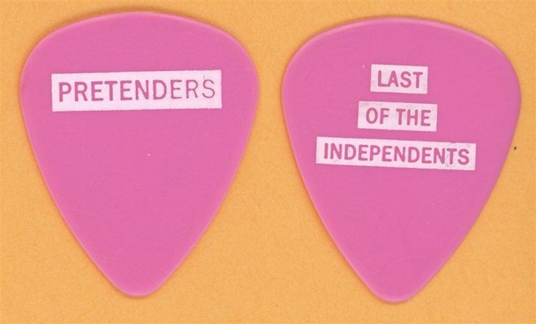 Pretenders Chrissie Hyndes Vintage Guitar Pick - 1994 Last of Independents Tour