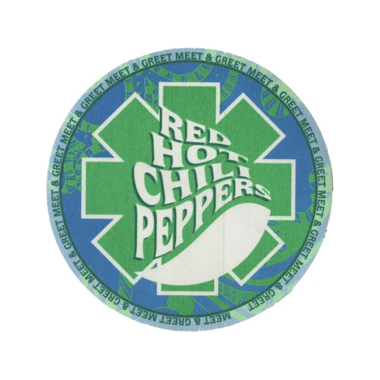 Red Hot Chili Peppers 1999 Californication Concert Tour M&G Backstage Pass
