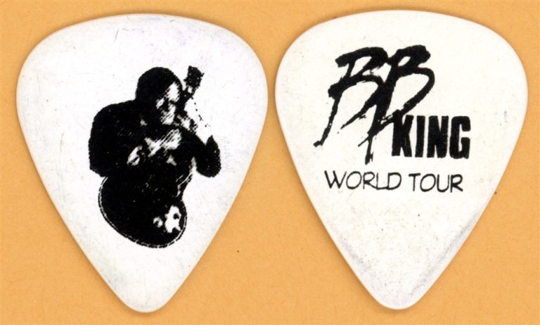 BB King Vintage Guitar Pick - 2008 One Kind Favor Tour