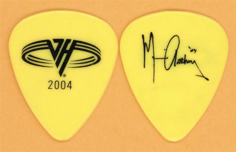 Van Halen Michael Anthony Vintage Guitar Pick - 2004 Reunion Tour