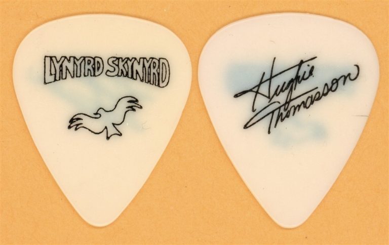 Lynyrd Skynyrd Hughie Thomasson Vintage Guitar Pick - 2000 US Tour