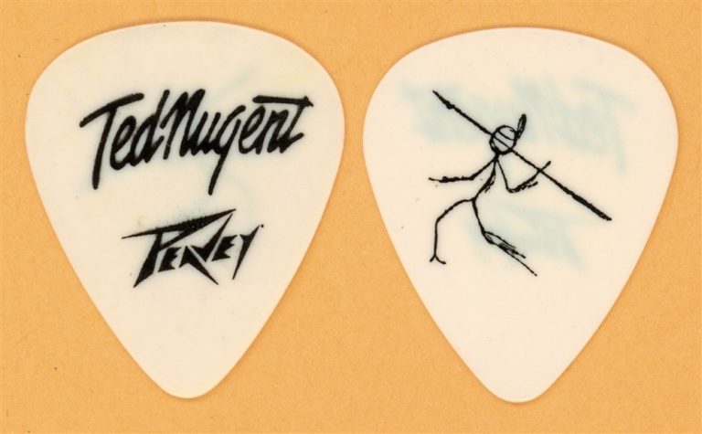 Ted Nugent Vintage Guitar Pick - 2003 Craveman Tour