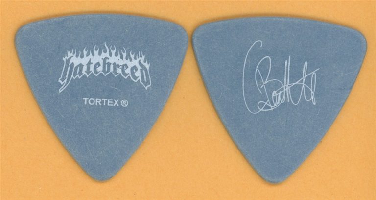 Hatebreed Chris Beattie Vintage Guitar Pick - 2006 Supremacy Tour