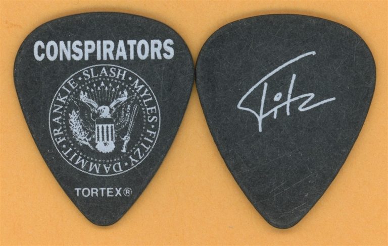 Slash & the Conspirators Brent Fitz Guitar Pick - 2012 Apocalyptic Love Tour