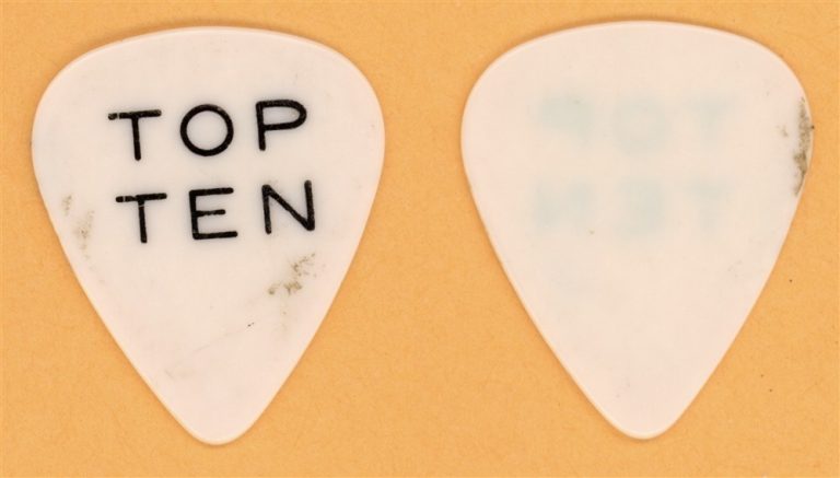 Dictators Scott Top Ten Kempner Vintage Guitar Pick - 1977 Manifest Destiny Tour