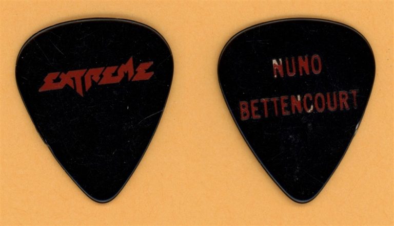 Extreme Nuno Bettencourt Vintatge Guitar Pick - 1990 Pornograffitti Tour - V2