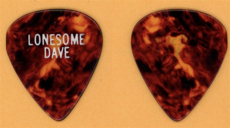 Foghat Lonesome Dave Pervette Vintage Guitar Pick- 1983 Zig Zag Tour