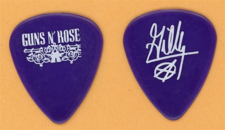 Guns N Roses Gilby Clarke Vintage Guitar Pick - 1992 Use Your Illusions Tour