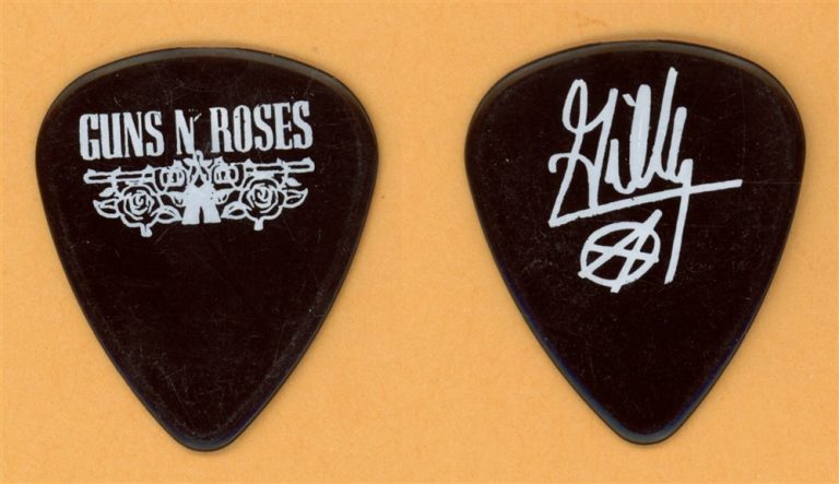 Guns N Roses Gilby Clarke Vintage Guitar Pick - 1992 Use Your Illusions Tour