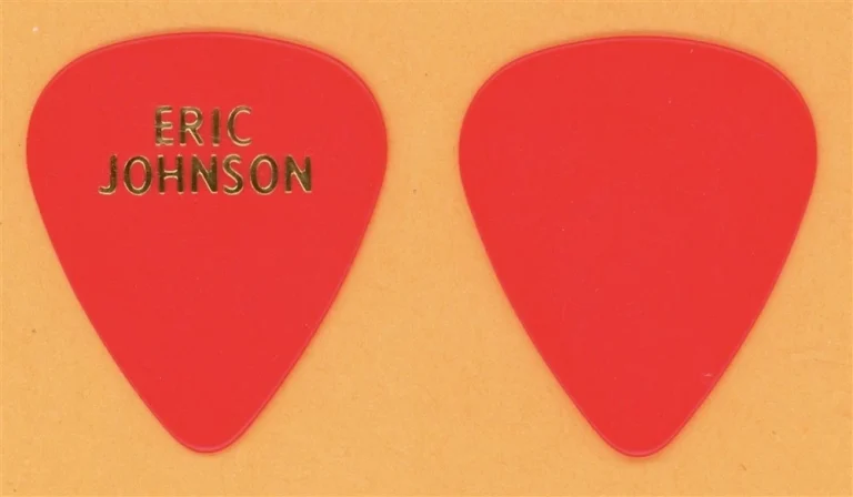 Eric Johnson Vintage Guitar Pick - 1990 Ah Via Musicom Tour