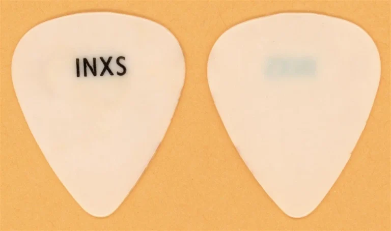 INXS Tim Farriss Vintage Guitar Pick - 1984 The Swing Tour