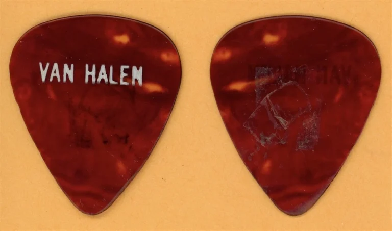 Van Halen EVH 1st Custom Vintage Guitar Pick - 1978 US Tour