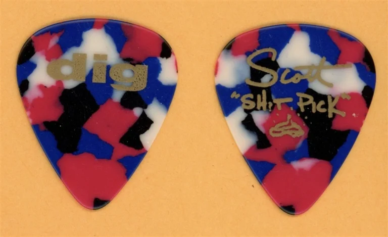 DIG Scott Hackwith Vintage Guitar Pick - 1993 US Tour