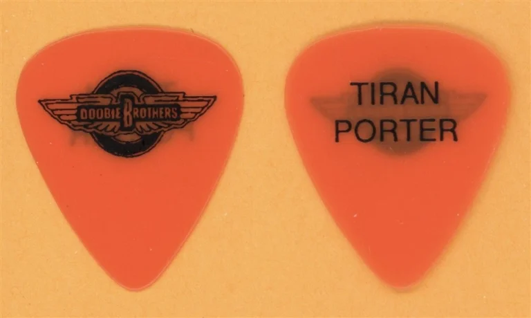 Doobie Brothers Tiran Porter Vintage Guitar Pick - 1989 Cycles Tour