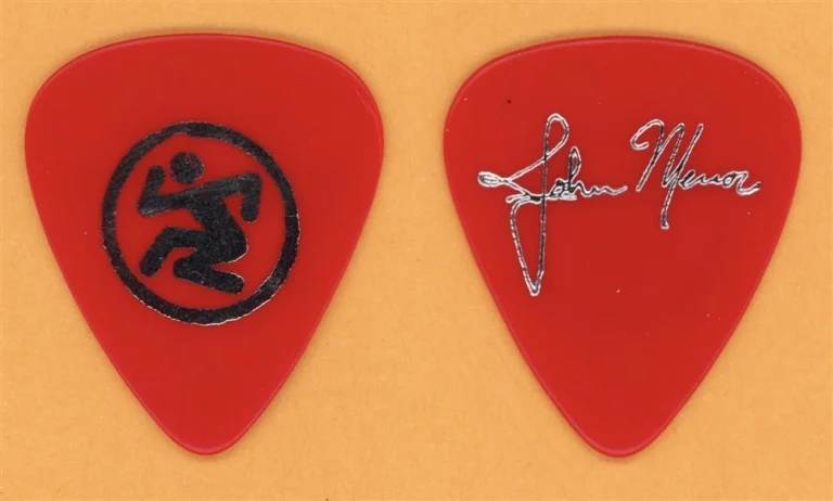 DRI John Menor Vintage Guitar Pick - 1989 Thrash Zone Tour