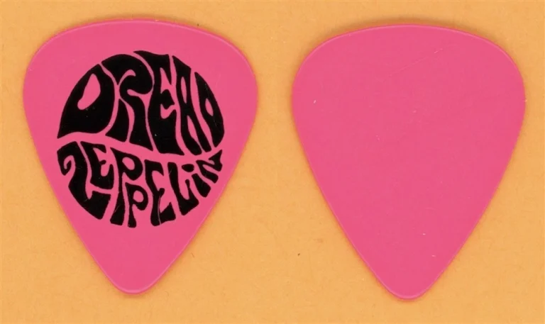 Dread Zeppelin Jah Paul Jo Vintage Guitar Pick - 1990 Un-Led-Ed Tour
