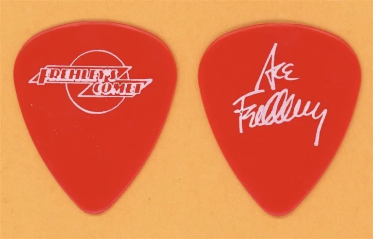 KISS Ace Frehley Frehleys Comet Vintage Guitar Pick - 1987 US Tour