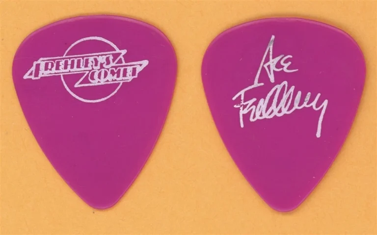 KISS Ace Frehley Frehleys Comet Vintage Guitar Pick - 1987 US Tour