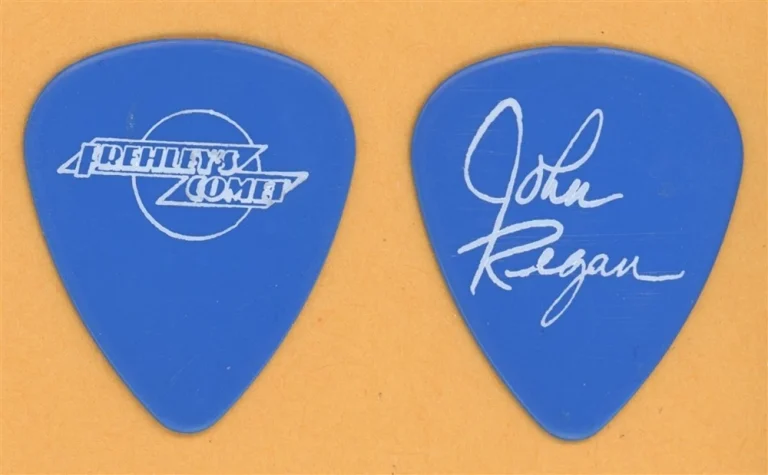 KISS Ace Frehley Frehleys Comet John Regan Vintage Guitar Pick - 1987 US Tour