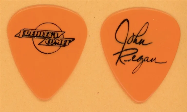 KISS Ace Frehley Frehleys Comet John Regan Vintage Guitar Pick - 1987 US Tour
