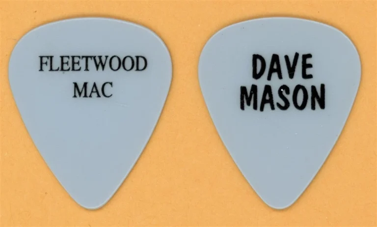 Fleetwood Mac Dave Mason Vintage Guitar Pick - 1993 US Tour