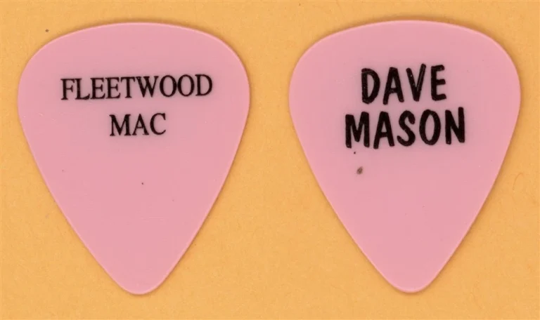 Fleetwood Mac Dave Mason Vintage Guitar Pick - 1993 US Tour