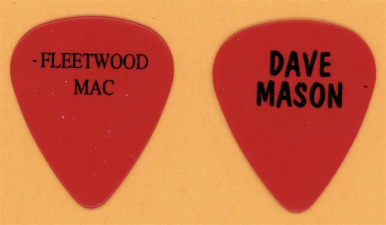 Fleetwood Mac Dave Mason Vintage Guitar Pick - 1993 US Tour