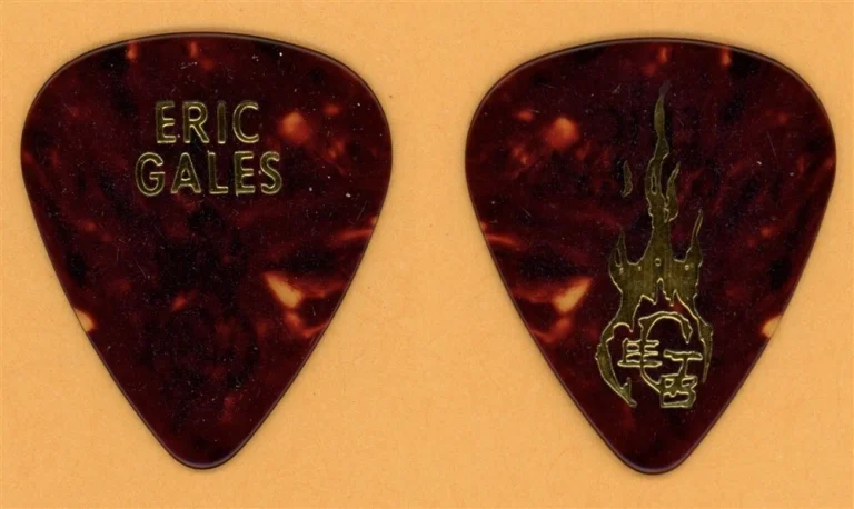 Eric Gales Vintage Tour Guitar Pick - 1993 Thousand Faces Tour