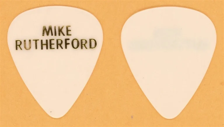 Genesis Mike Rutherford Vintage Guitar Pick - 1991 We Can't Dance Tour