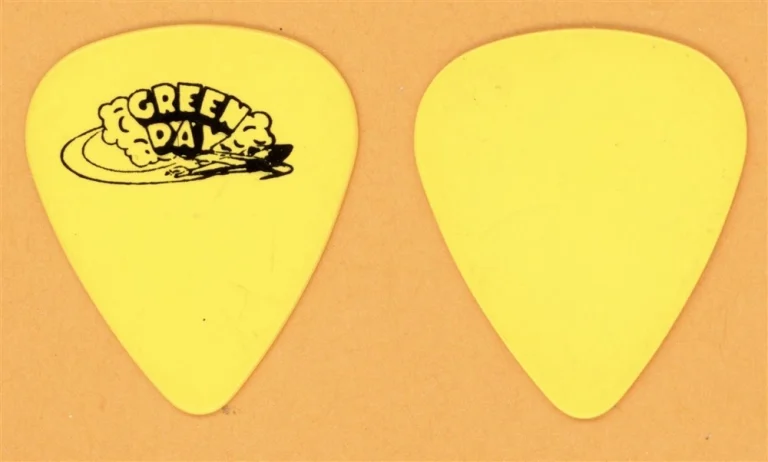Green Day Billy Joe Armstrong Vintage Guitar Pick - 1994 Dookie Tour