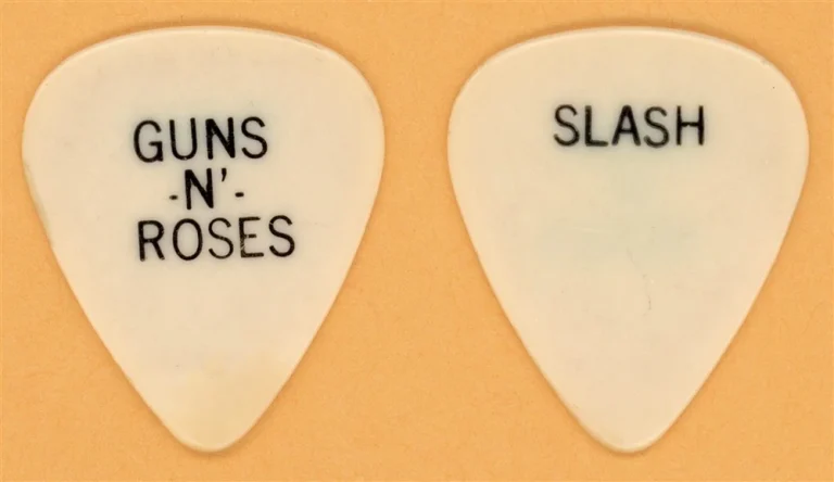 Guns N Roses Slash Vintage Guitar Pick - 1987 Appetite for Destruction Tour