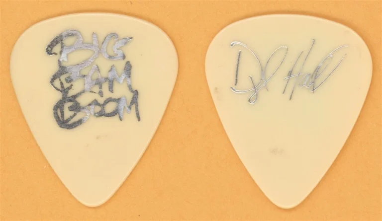 Hall & Oates Daryl Hall Vintage Guitar Pick - 1984 Big Bam Boom Tour