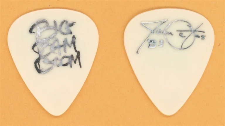 Hall & Oates John Oates Vintage Guitar Pick - 1984 Big Bam Boom Tour