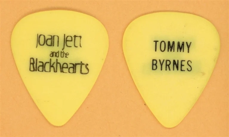 Joan Jett & The Blackhearts Tommy Vintage Guitar Pick - 1991 Notorius Tour