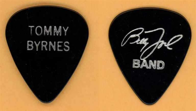 Billy Joel Tommy Byrnes Vintage Guitar Pick - 1993 River of Dreams Tour
