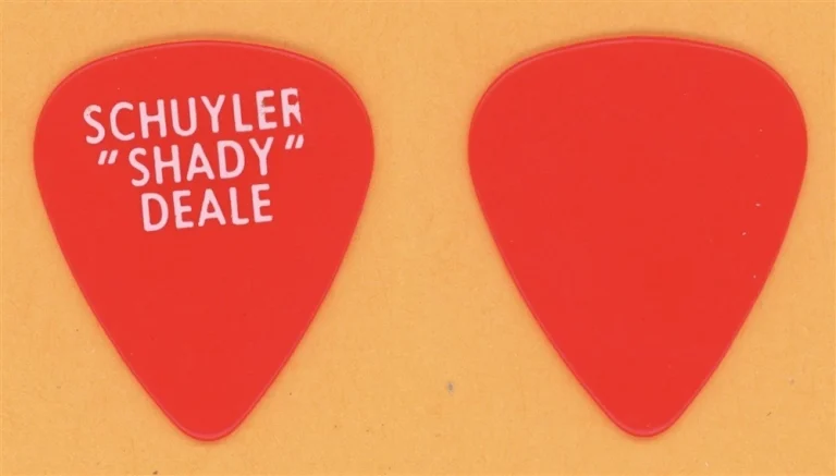 Billy Joel Schuyler Deale Vintage Guitar Pick - 1986 The Bridge Tour