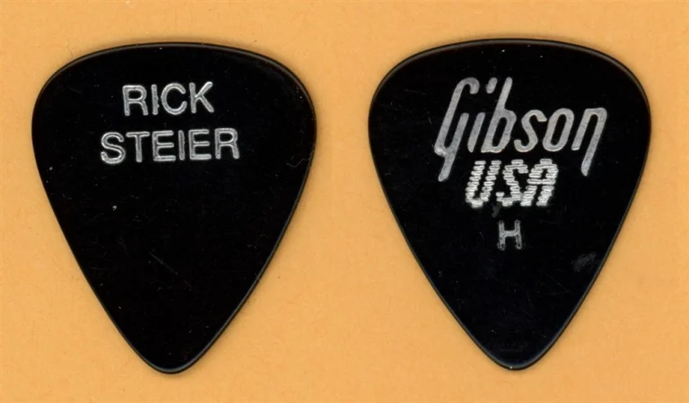 Kingdom Come Rick Steier Vintage Guitar Pick - 1989 In Your Face Tour