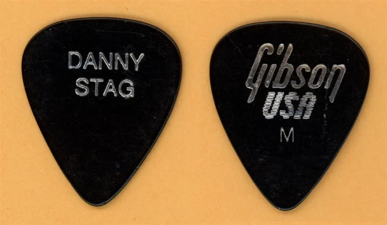 Kingdom Come Danny Stag Vintage Guitar Pick - 1989 In Your Face Tour